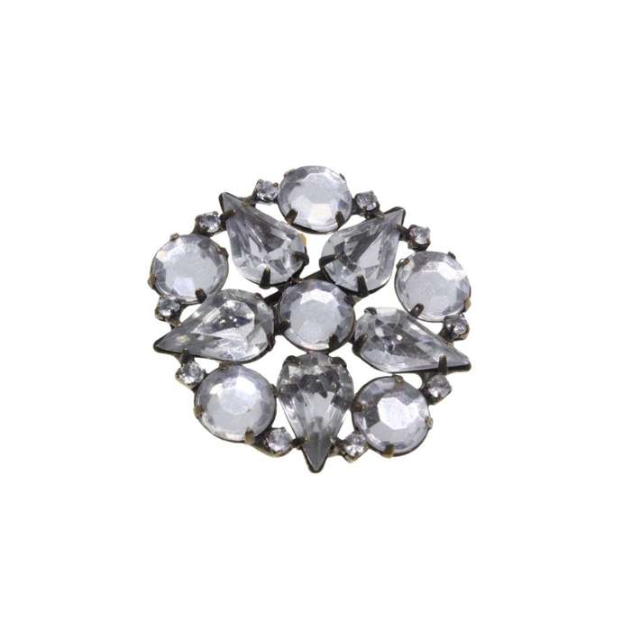 Brooches - Assorted colours, sizes, shapes, beads. Fun Fashion Party Brooches x 10 - ML3438