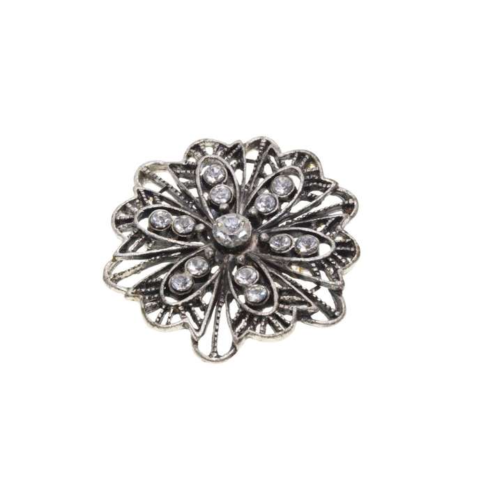 Brooches - Assorted colours, sizes, shapes, beads. Fun Fashion Party Brooches x 10 - ML3438