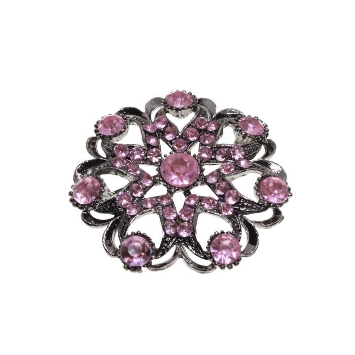 Brooches - Assorted colours, sizes, shapes, beads. Fun Fashion Party Brooches x 10 - ML3438
