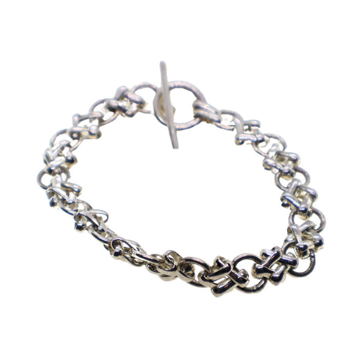 Bracelet - 925 Silver Tiffiniy Toggle Bracelet - ML3669