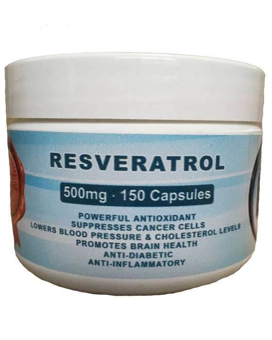 Resveratrol 98% 150 Capsules (500mg)