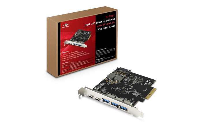 Vantec 5-Port USB 3.2 Gen2x2