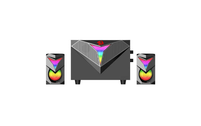 Redragon 2.1 Satellite Speaker Toccatta RGB 11W Gaming Speaker - Black