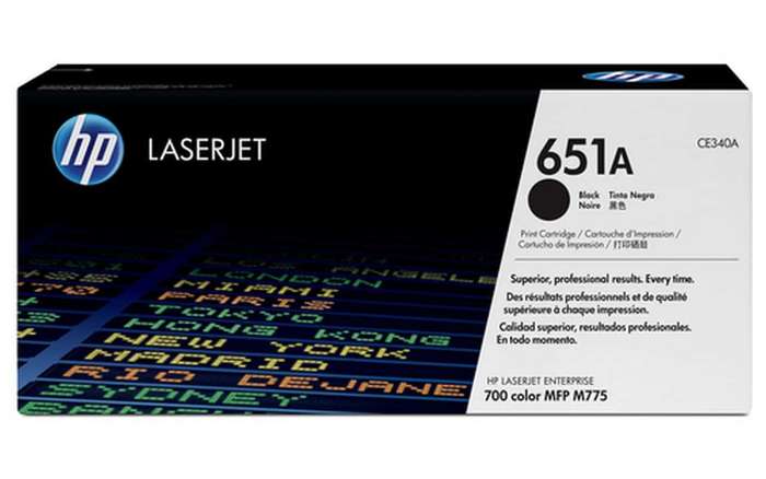HP 651A Black Original LaserJet Toner Cartridge