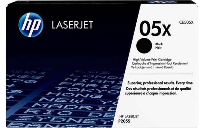 HP 05X High Yield Black Original LaserJet Toner Cartridge