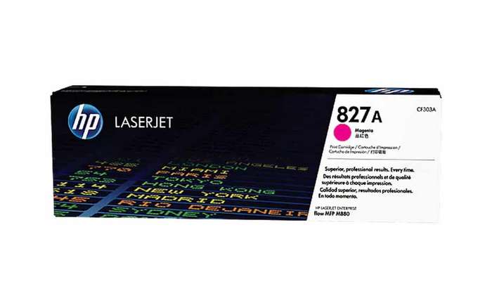 HP 827A Magenta Original LaserJet Toner Cartridge