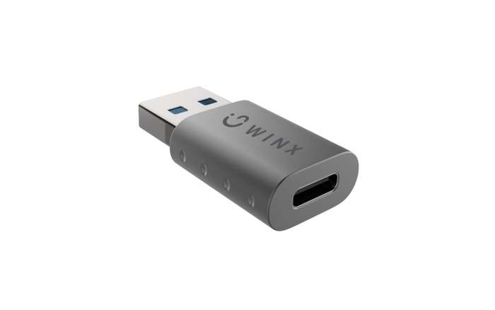 WINX LINK Simple USB to Type-C Adapter Dual Pack