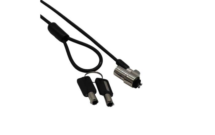 Gizzu 1.8m T-Bar Laptop Cable Lock Master Key Compatible