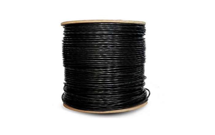 Scoop 500m Drum Cat5e Outdoor FTP CCA Cable