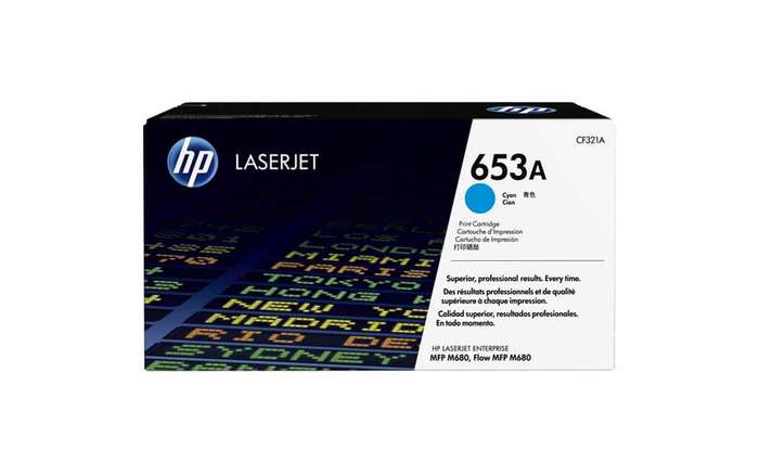 HP 653A Cyan Toner Cartridge