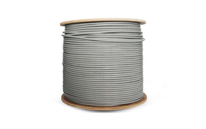 Scoop 500m Drum Cat6 CCA Grey UTP Cable