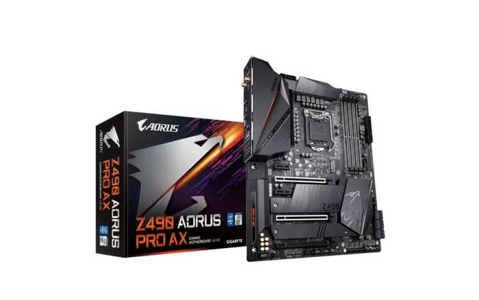 Gigabyte Z490 Aorus Pro AX LGA 1200  ATX Motherboard
