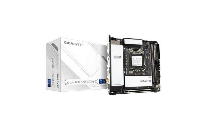 Gigabyte Z590i Vision D LGA 1200 Mini-ITX Motherboard