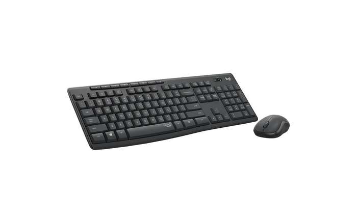Logitech MK295 Wireless Silent Mouse &amp; Keyboard Combo - Black