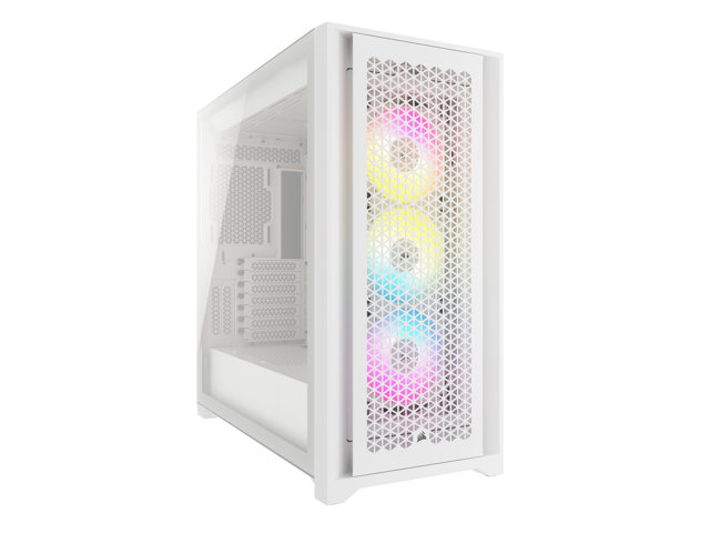 Corsair iCUE 5000D RGB Airflow Mid-Tower Case True White