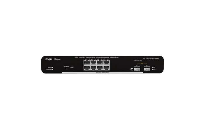 Reyee 8 Port Gigabit PoE 125W 2SFP Layer 2+ Smart Switch