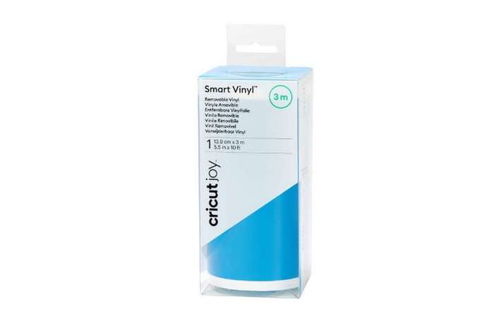 Cricut Smart Vinyl Removable Ocean  1 roll 13.9 cm x 3 m; Matte finish; Works without a cutting