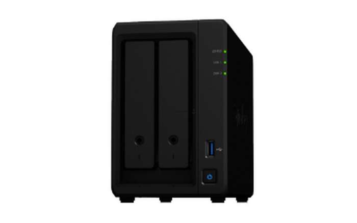 DiskStation 2 Bay NAS (up to 7-bay); 2 Core; 2GB DDR4 RAM (Upgradable to 32 GB)1 USB 3.0