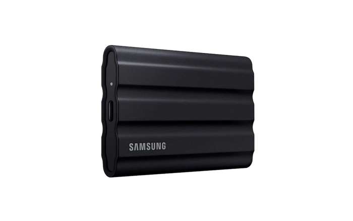 Samsung MU-PE4T0S T7  Shield Portable SSD 4 TB; USB 3.2 (Gen2; 10Gbps) backwards compatible - Black