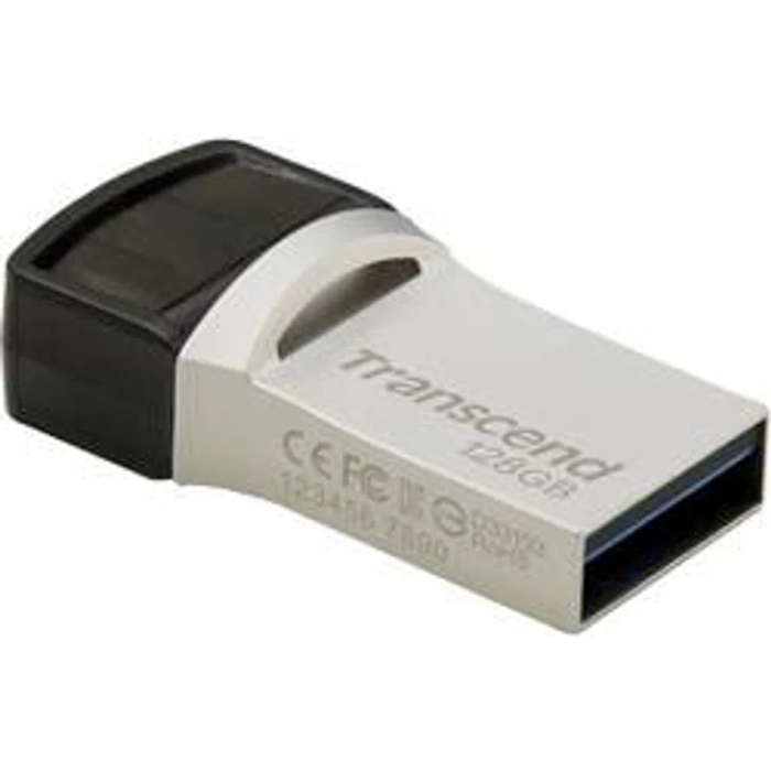 Transcend 128GB Jetflash 890 USB-C &amp; USB 3.1 OTG Flash Drive