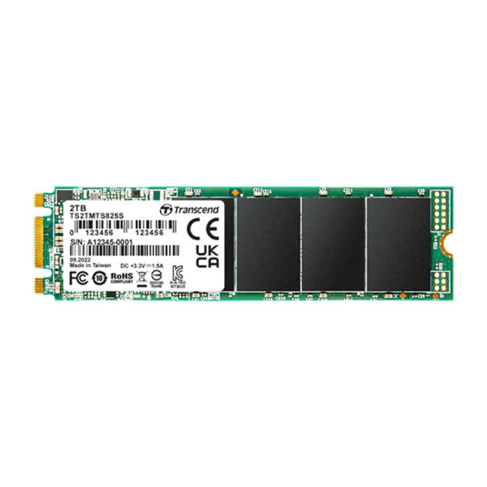Transcend 2 TB MTS825S M.2 SATA3 2280 SSD - Cacheless TLC