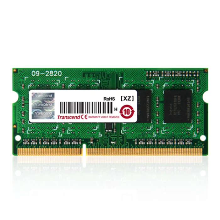 Transcend 4GB Low Dual Voltage DDR3-1600