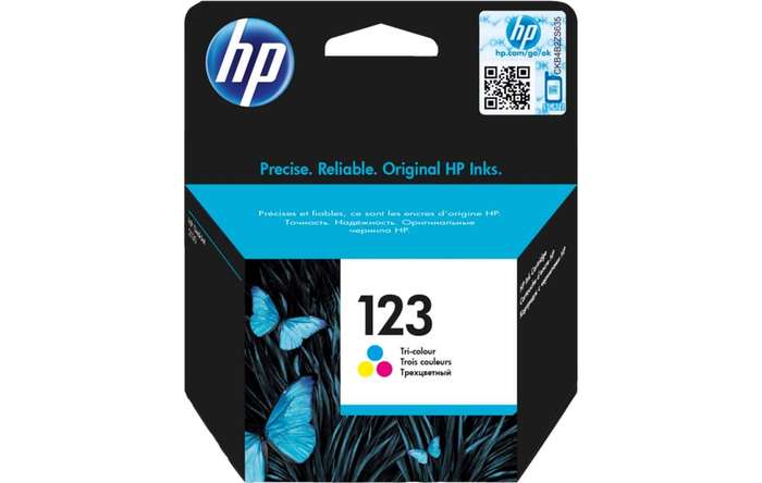 HP F6V16AE 123 Tri Color 100p