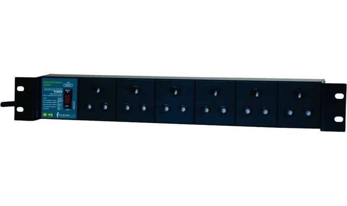 Clearline Surge Protected 6way PDU