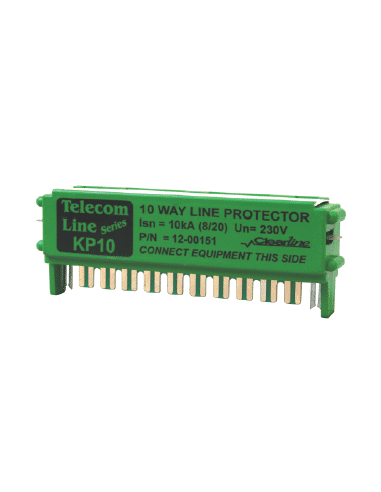 Clearline 10 Way analogue signal line protector
