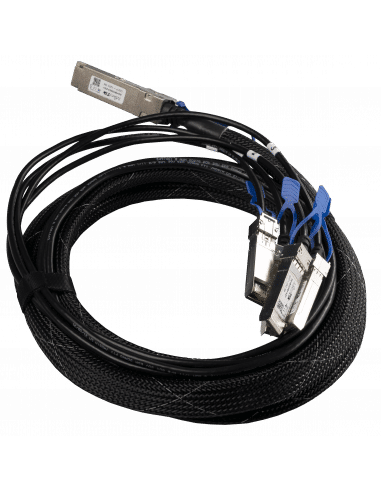 MikroTik QSFP28 to 4xSFP28 break-out cable (100G to 4x25G), 3m