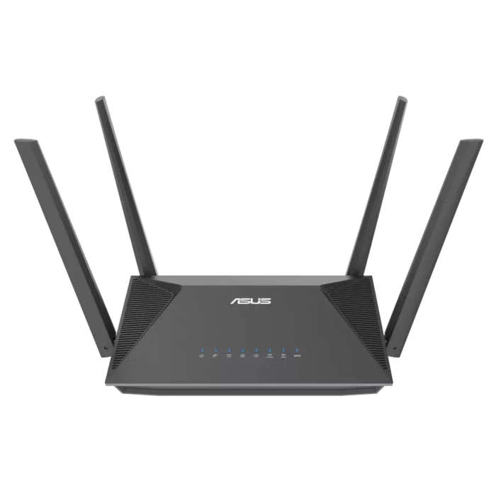 Asus RT-AX52 (AX1800) Dual Band Wi-Fi 6 Extendable Router; Instant Guard; Parental Control Schedu...