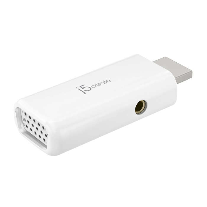 JDA203 HDMI to VGA Video Adapter Converter with Audio