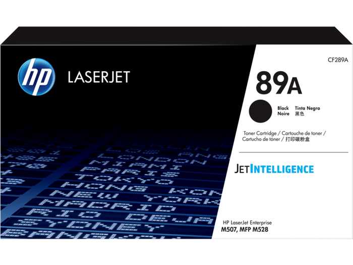 HP CF289A No.89A Black Toner Cartridge