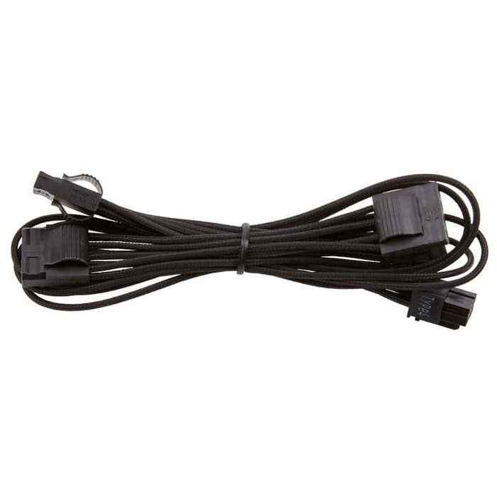 Corsair - Individually Sleeved Type 4 PSU Cables 4 Pin Peripheral - Black