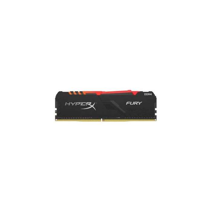 Kingston HyperX FURY Memory RGB - 8GB Module - DDR4 3600MT/s XMP CL17 DIMM