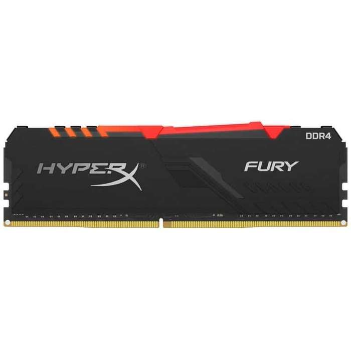 Kingston HyperX FURY Memory RGB - 8GB Module - DDR4 3200MT/s XMP CL16 DIMM
