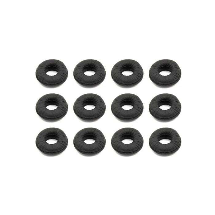 Yealink Leatherette Ear Cushions For WH6X, YHS36 And UH36 Series (1 Set Of 12 Pcs)