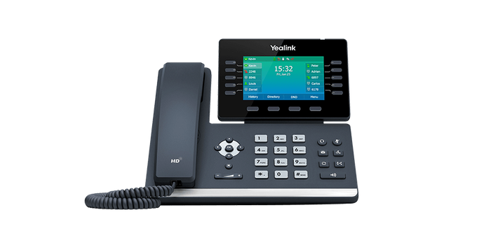 Yealink T54W Dual Band Wi-Fi IP Phone, Excludes PSU