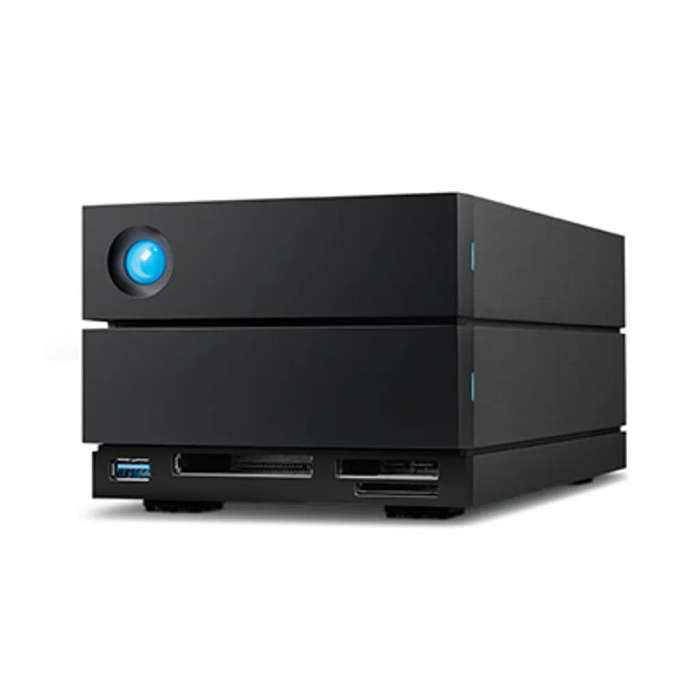 Seagate LaCie STLG20000400 2big Dock Thunderbolt 3; 20TB; Dual Thunderbolt 3 &amp; DP ports for 2...