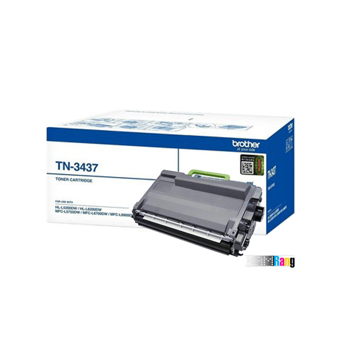 Brother TN-3437 Black Toner Cartridge 8,000 Pages Original Single-pack