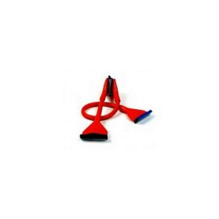 Vantec 60cm (24") Rounded ata133 Ide Cable with Pull Tab - Red