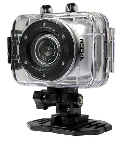 Rocka Edge Series HD Action 720P Camera Silver