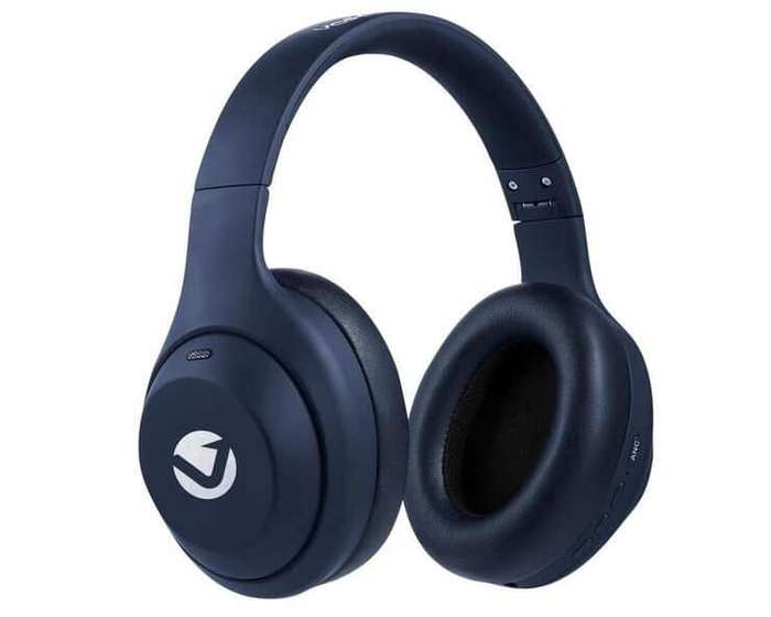 Volkano SoundSweeper Series Active Noise Cancelling bluetooth Headphones - Blue