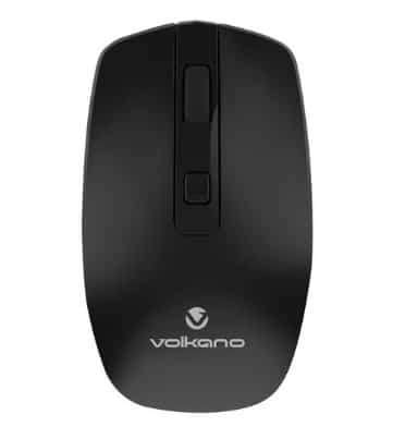 Volkano Granite Series Rechargeable Wireless Mouse - Black