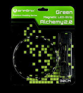 BitFenix Alchemy 2.0 Magnetic LED Strip 12cm 6LEDs - Green