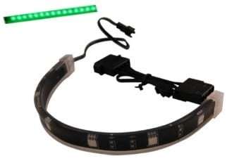 BitFenix Alchemy Connect LED Strips with TriBright LED - Green 15 LEDs / 30cm