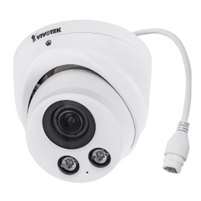 VIVOTEK Turret Camera; IK10 IP66; 5MP; 2.8-12mm; 30M IR; Mic