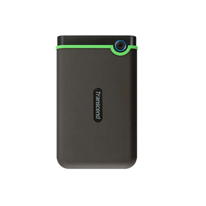 Transcend 2TB Storejet M3 2.5'' USB3.1 Rugged HDD- Slim Iron Grey