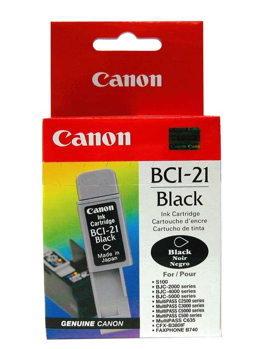 Canon BCI-21B Black Ink