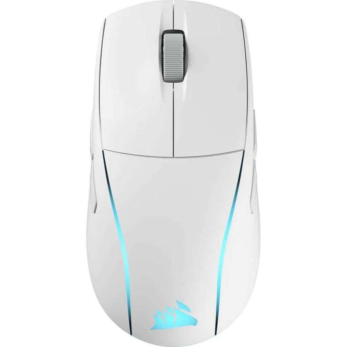 Corsair M75 Wireless Lightweight RGB Ambidextrous Gaming Mouse - White